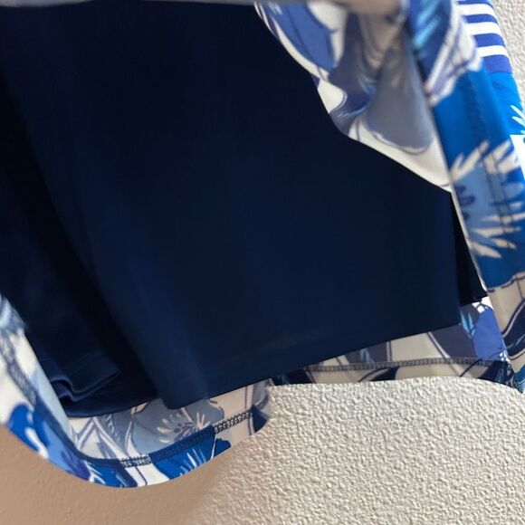 Eliza J Blue Sheath Dress Multi Color Pattern Size 4 - Picture 4 of 7